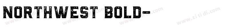 NORTHWEST Bold字体转换